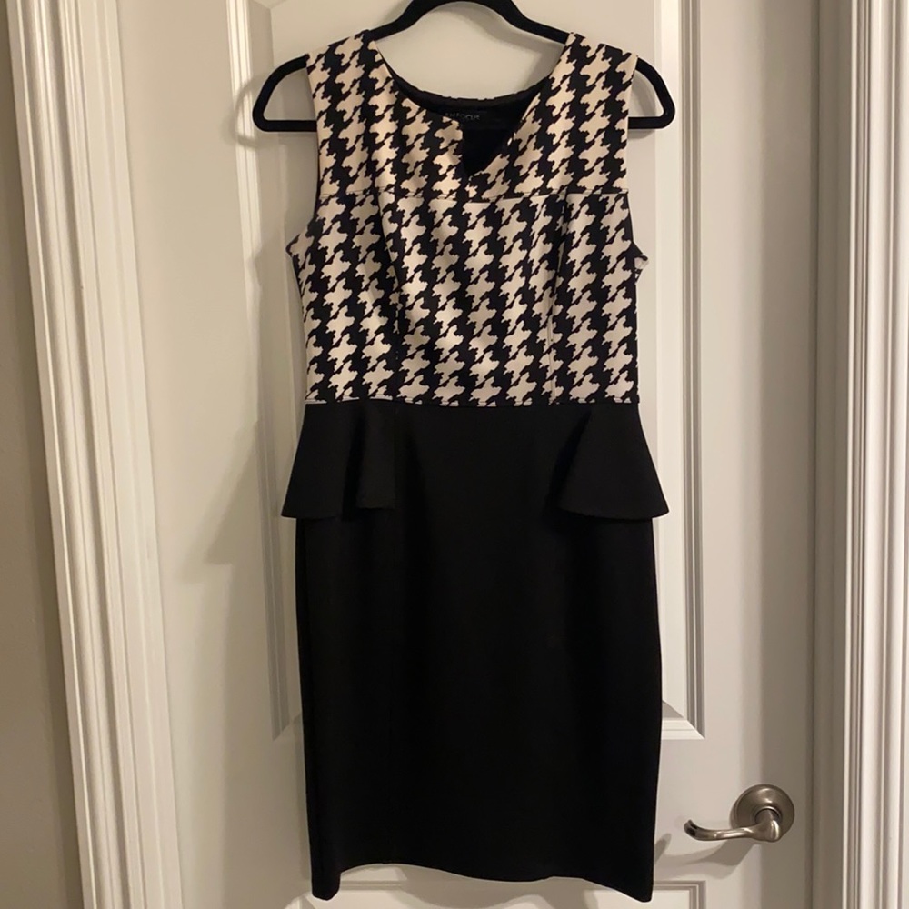 Houndstooth dress